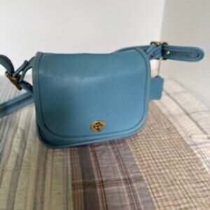 Vintage Coach Trail Bag-Glacier Blue